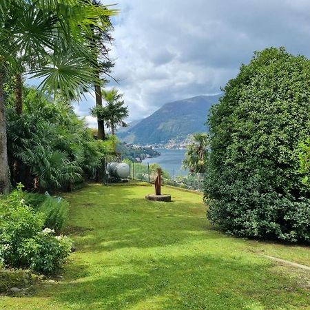 Lake Como Villa Ines Junior Apartment Faggeto Lario Eksteriør bilde