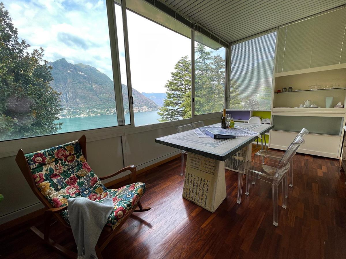 Lake Como Villa Ines Junior Apartment Faggeto Lario Eksteriør bilde