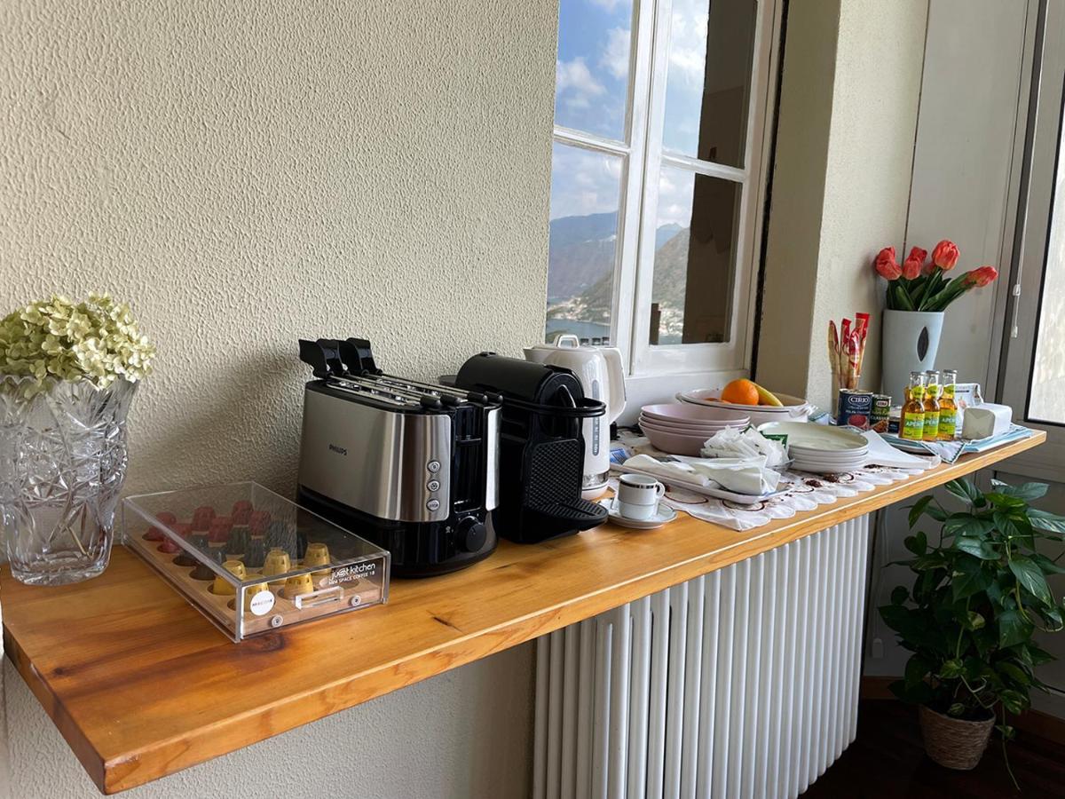 Lake Como Villa Ines Junior Apartment Faggeto Lario Eksteriør bilde