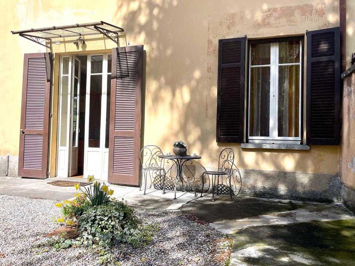 Lake Como Villa Ines Junior Apartment Faggeto Lario Eksteriør bilde