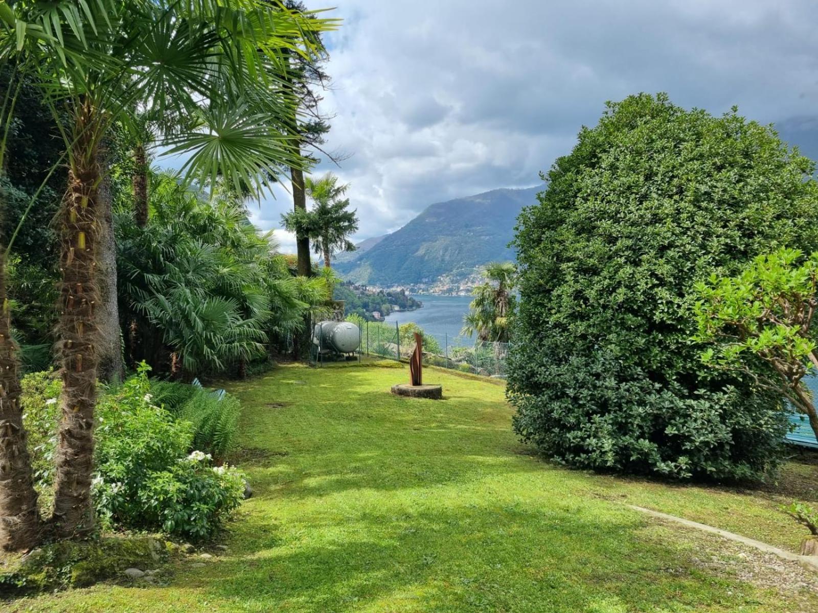 Lake Como Villa Ines Junior Apartment Faggeto Lario Eksteriør bilde